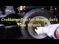 Craftsman GT3000 Tractor Gets New Wheels