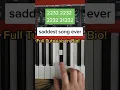Download Lagu Saddest Piano Song Ever (Easy Tuto)