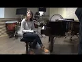 improvisation piano 4 mains: Hélia, en live (2/3)