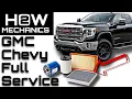2017 2023 Duramax 6 6L Oil Change Full Service Chevy GMC