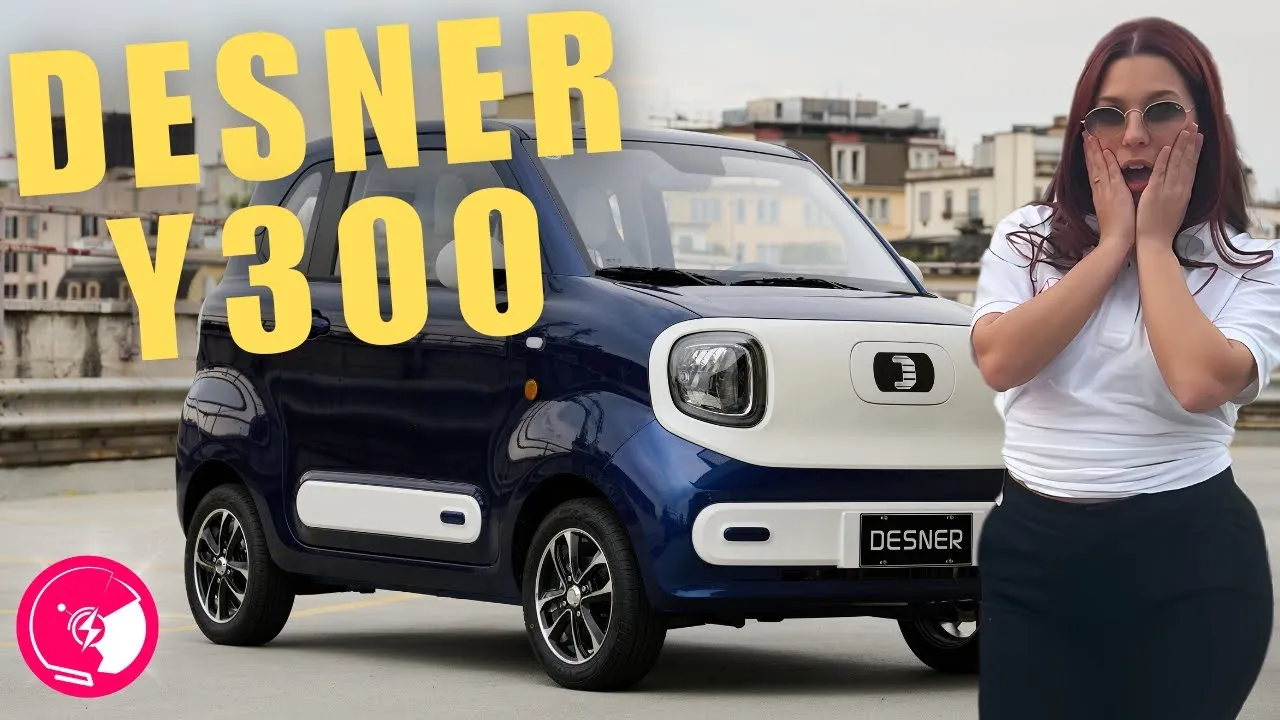 Desner Y300, il quadriciclo elettrico che punta alla praticità da citycar
