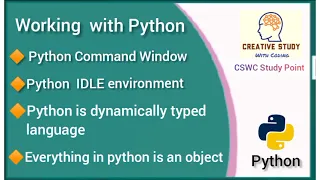 How Python is dynamically typed language Everything in Python is an object