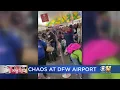 Long Lines Seen At DFW Airport As CDC Screens Arriving International Travelers