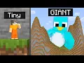Download Lagu TINY vs GIANT Hide and Seek in Minecraft Prop Hunt