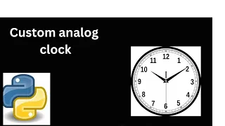 Create a Real-Time Analog Clock in Python Using Pygame Step-by-Step Tutorial