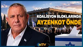 Son Dakika: İsrail'deki Seçimde Koalisyon Bloklarında Ayzenkot Önde | NTV