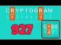 CRYPTOGRAM 927