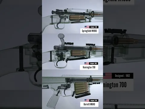 Internal mechanics of certain vintage and modern designs have progressed  #usa  #m24 #m1903