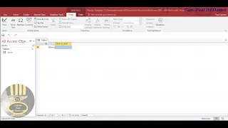 Using SQL Create Command in Microsoft Access