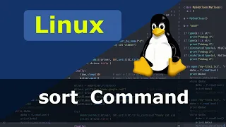 Linux Command - sort