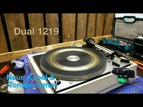 Download MP3 Dual 1219 Restauration - Audio-Technica AT-VM 95E und neue Kabel