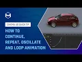 18 How to continue repeat oscillate and loop animation in Cinema 4D