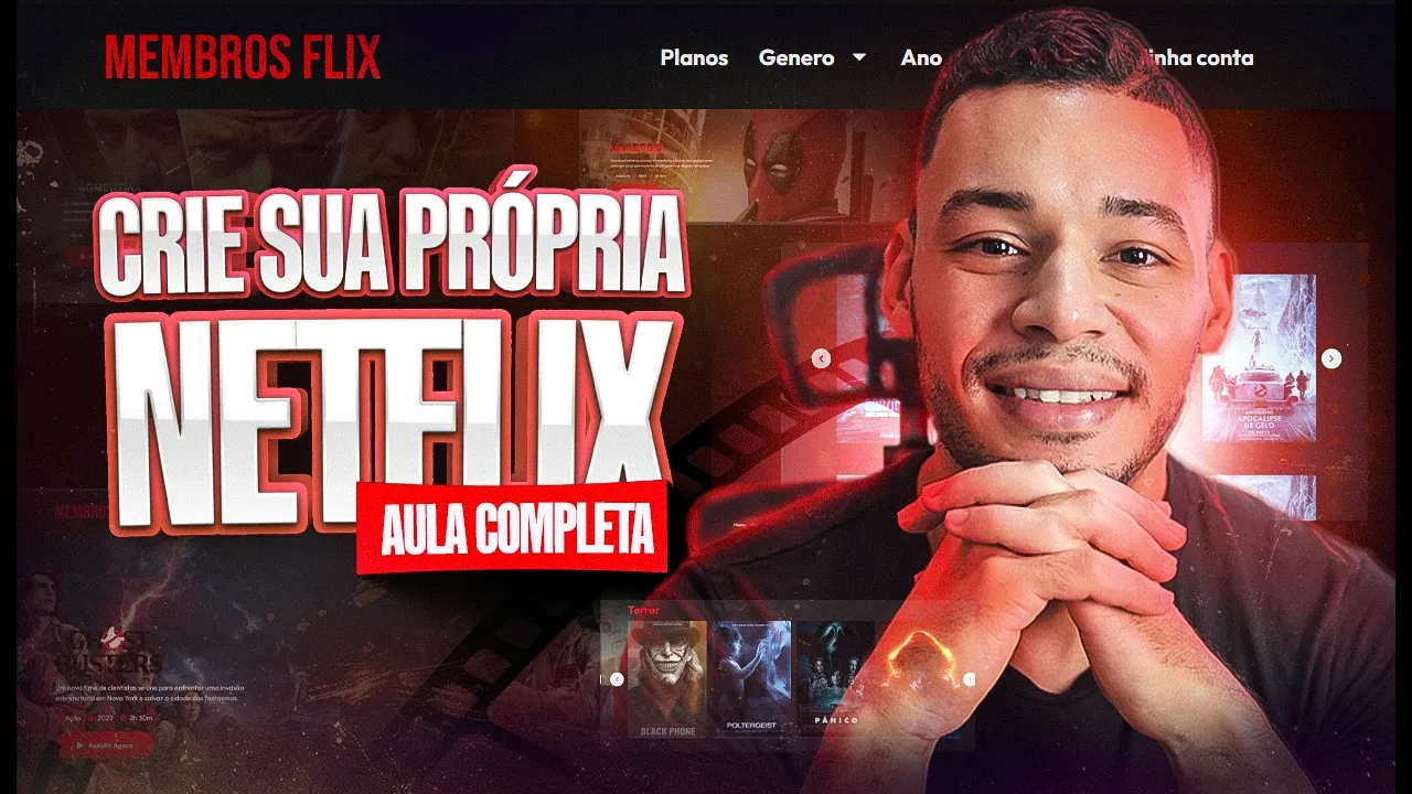 Como Criar ÁREA DE MEMBROS Com ASSINATURAS Estilo NETFLIX DO ZERO (PASSO A PASSO)