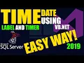 VB NET 2010 Tutorial Add Real-Time System Date and Time Using Label and Timer WinForms Guide