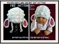 LITTLE Baby LAMB hat CROCHET BABY HAT free PATTERN newborn to 3 months