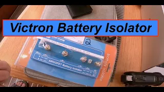 Victron Argofet: Installing the Battery Isolator 200 Amp