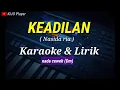 Download Lagu KEADILAN - Nasidaria - Karaoke \u0026 lirik - nada cewek(Dm)