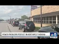 Power problems lead to long gas lines in Indiana