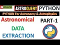 AstroQuery Part-1 How to Use Astroquery in Python to Retrieve Astronomical Data DESI ASTRO