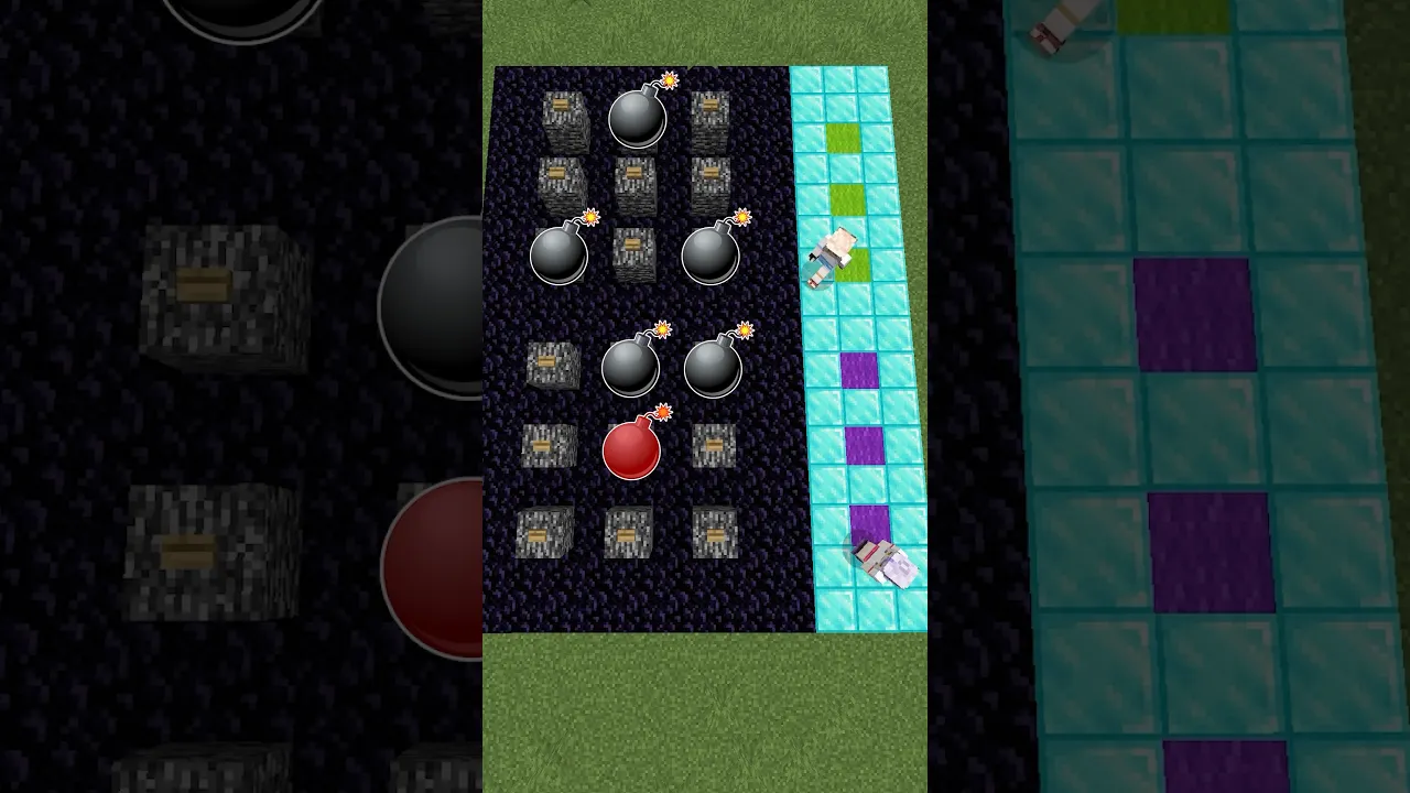 マイクラでボンボンボン💣#shorts #マイクラ #マインクラフト #いろはス