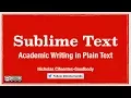 Sublime Text