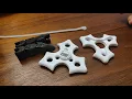 3d printer up and running, modular fishing lure