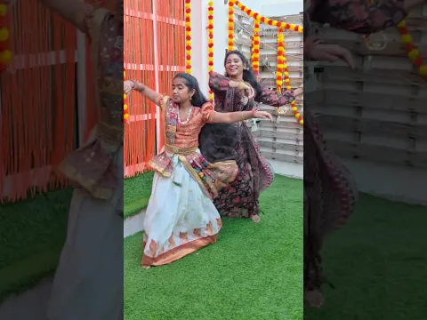 Every festival is a chance to show our girls the joy of dressing up & dancing #navratri