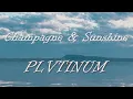 PLVTINUM - Champagne and Sunshine (Lyrics)