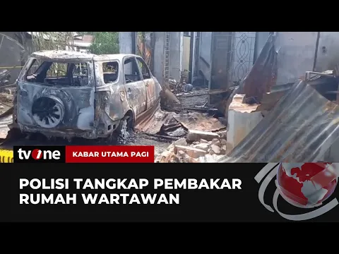 Pelaku Pembakaran Rumah wartawan Ditangkap Polisi