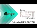 Django REST Framework Tutorial Build REST API Endpoints Step-by-Step Python Backend Guide