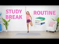 Study Break Routine For college high school students