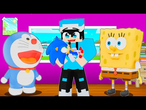 Video Thumbnail: ماين كرافت لكن اعتنينا بسونيك الصغير يوم كامل !!؟ ⚡😍