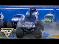 Camden Murphy in Great Clips Mohawk Warrior Shows Off His Two Wheel Skills in 2017 Monster Jam
