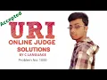 URI Online Judge Solution - 1000 with C programming Language