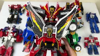 Massive Optimus Prime Transformers & Megazord Robot Toy Collection: Unboxing & Comprehensive Review!