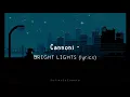Cannons - Bright lights (lyrics inglés/español)