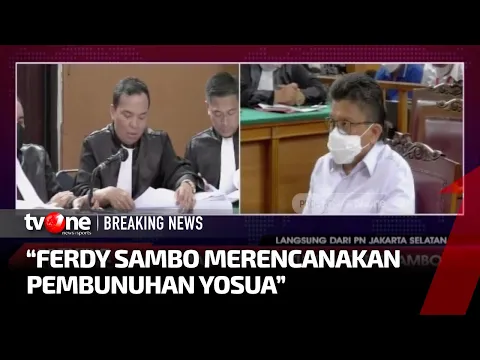 JPU: Sambo Yakinkan Eliezer Aman dengan Dalih Amankan Putri