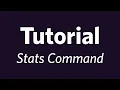 Discord Tutorial Stats Command