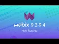 Webix 9 2-9 4 Update Overview