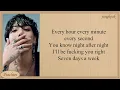 Jungkook SEVEN (Explicit Version) Lyrics