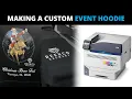 Making a Custom Event Hoodie DigitalHeat FX 9541 System