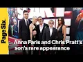 Anna Faris and Chris Pratt s son Jack makes rare appearance at Scary Movie premiere