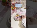 Packing an eight scoops order for Amy