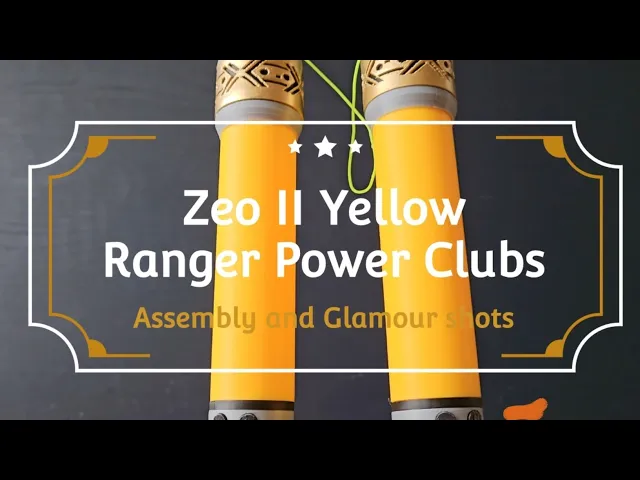 Zeo II Yellow Ranger Power Clubs video thumbnail