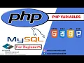 PHP Variables Explained PHP Tutorials in Learn Programming