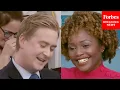 Press Corps Bursts Out Laughing During Rare Moment Of Karine Jean - Doocy Levity