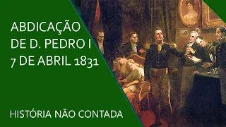 Abdicação de D  Pedro I