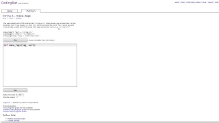 String-1 make - tags Python Tutorial codingbat com