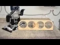 How to route small circles and arcs - CRB7 Universal Combination Router Jig
