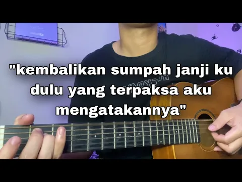 Download MP3 kembalikan sumpah janjiku dulu (MIMPI MANIS - DEWI PERSIK) cover akustik by nanak romansa viral